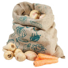 Potato and Vegetable Storage Bag, Breathable Jute Storage, 60cm x 50cm, Max 15kg