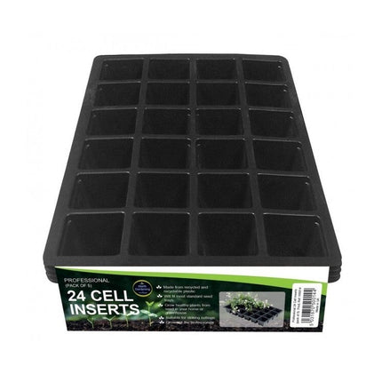 Professional 24 Cell Inserts (Pack of 5) – Propagation Tray Inserts | Garland | Unheated Propagation | W0014 5031670500144 | AllotMate Essentials