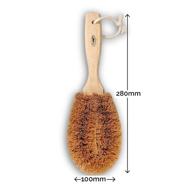 Gardener’s Brush – Natural Loofah & Coconut Fibre Scrubber | Eco-Friendly by LoofCo