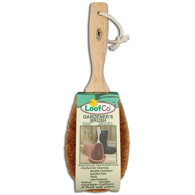Gardener’s Brush – Natural Loofah & Coconut Fibre Scrubber | Eco-Friendly by LoofCo