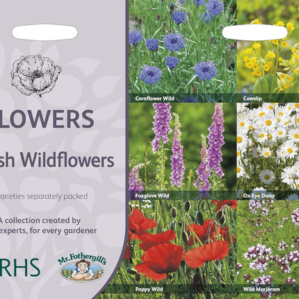 RHS British Wildflowers Seed Collection 6 Native Varieties