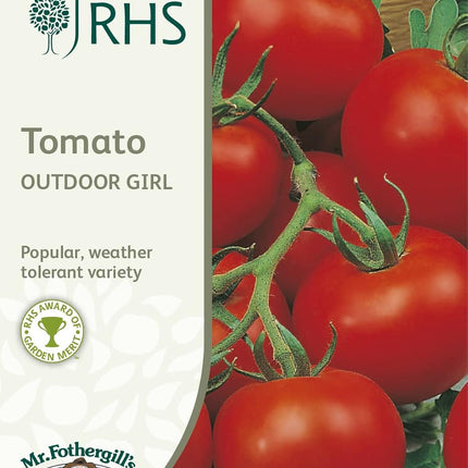 RHS TOMATO Outdoor Girl, 80 Seeds