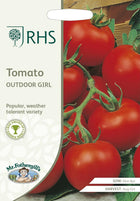RHS TOMATO Outdoor Girl, 80 Seeds