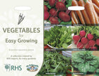 RHS Vegetables for Easy Growing Collection 6 Varieties, Curated Vegetable Seeds for Simple and Reliable Cropping