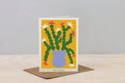 Studio Wald Christmas Plant Card - Cactus