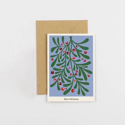 Studio Wald Christmas Plant Card - Mistletoe