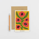 Studio Wald Christmas Plant Card - Poppy