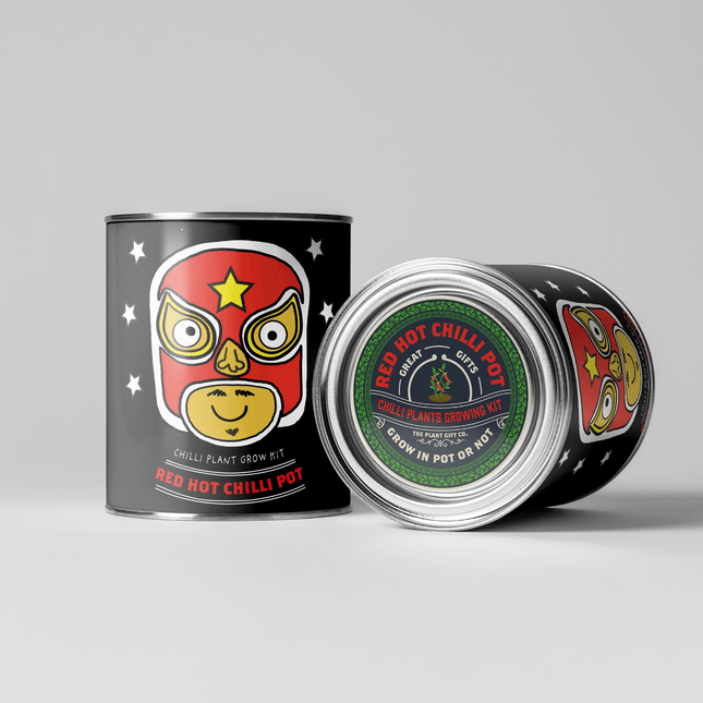 Hot Chilli Plant Grow Kit – Gift for Gardeners | The Plant Gift Co. | Plant Growing Kit | THEPLANTCO - HOTCHILLIPLANTS | AllotMate Essentials