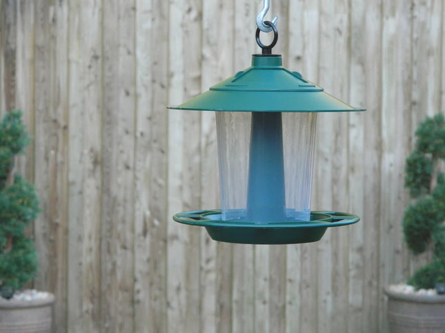 Lantern Bird Seed & Nut Feeder – Hanging Feeder for Wild Birds | Garland